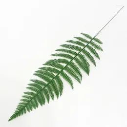 Dekorativa blommor MS Made Artificial Plants Fern Leaf Nordic Minimalist Style Decor Flower For Wedding Home Arrangement Diy Accessories