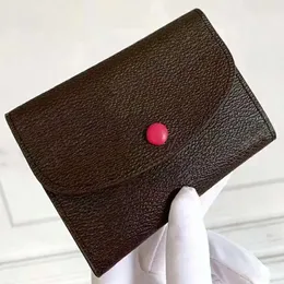 البيع الساخن التصميم الفاخر الكلاسيكي R0SALLE HASP Wallet Fashion Ladies حامل بطاقة الائتمان النساء New Cute Mini Coin مع Box 317L