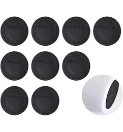 Whole Black Pads Round Bottom Rubber Bonded Coaster NonSlip Protective Reusable Drinkware Stickers For 15oz 20oz Skinny Tumbl4723908