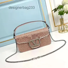 Body Shoulder New Bag Bags Vo Underarm Valenteino Streddle 2024 디자이너 Crystal Evening Purse Diamond Single Womens Handheld Fashion Loco Wyn0