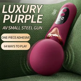 Jiuuy Güçlü AV Vibrator Magic Wand Klitoris Stimülatör Seks Oyuncakları Kadınlar için G Spot Masajı Yetişkin Kadın Seks Erotik Ürün 240511