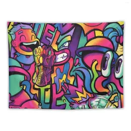 Tapestries C H A M E L O N // Copic Marker Doodle Tapestry Room Decore Aesthetic Anime Decor Decoration For Girls