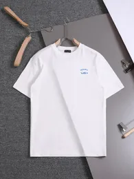 Haikyuu 디자이너 여름 남자 티셔츠 고급 품질 순수한면 둥근 목 자수 가슴 로고 클래식 단색 시리즈 느슨한 짧은 슬리브 xs-l