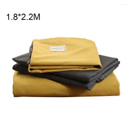 Наборы постельных принадлежностей 4pcs Slead Pillowcases Polyester Peed Cover Set Home Textile Double Color