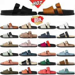 designer sandaler tofflor sandal glider glid skjutreglage sipper kvinnor mens canva canvas botten päls svart läder kalvskinn slät beige blzrvy#