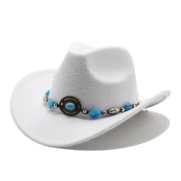 Cowboy Caps for Men Hat Accessori per la festa jazz British Cup Hat Woman Luxury Panama Black Fedora Hat