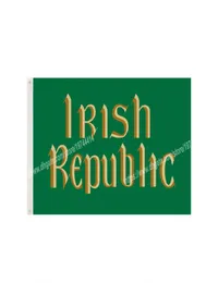 アイルランドイースターライジングアイルランド共和国旗90 x 150cm 3 5ftカスタムバナーメタルホールグロメット適用可能な屋内および屋外缶6969302