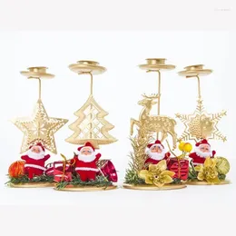 Kerzenhalter Teelight Stand Halter Weihnachten Hochzeit Säule Metall Vintage Gold Tisch Bougie Mariage Geometrische Dekor ZP50