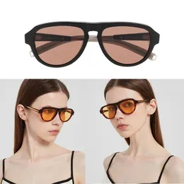 Dita Designer Sonnenbrille Luxusqualität Männer plattiert Metall DLS706 Brandglaser Mode Lancier Serie Sonnenbrille für Frauen runder Rahmen Original Box