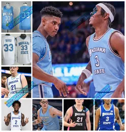 Niestandardowe Indiana State Sycamores 2024 koszulka koszykówki Robbie Avila Isaiah Swope Ryan Conwell Jayson Kent Julian Larry Xavier Bledson Men Młodzież Kid Jerseys Aaa