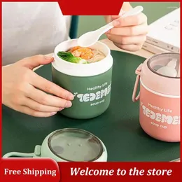 Dinnerware Heat Preservation Soup Cup Convenient Heating Comfortable Breakfast Box Antibacterial Protection Safe
