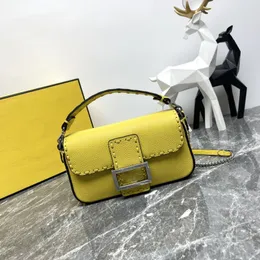 Bolsa de couro de luxo de desinger baguete