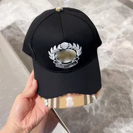 Mode Baseball Cap Women's Casquette Luxusbrief Personalisierte 3D -Stickerei Designer Hat Herren minimalistische Trucker Hüte