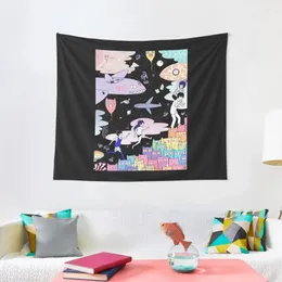 Tapestries Omori Tshirt - Fanart Game Sticker Poster Tapestry Bathroom Decor Things To The Room