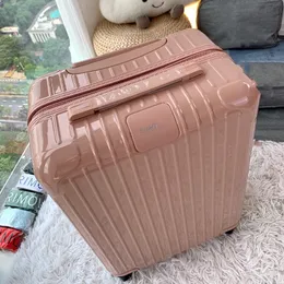 Designer resväska bagage med universella hjul lyxboxar vagnsfall resväska unisex lösenord resväskor boarding fodral