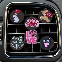Interior Decorations Valentines Day Three Cartoon Car Air Vent Clip Conditioner Outlet Per Clips Freshener Drop Delivery Otzfi