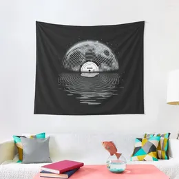 Tapisseries Moon Song Tapestry Aesthetic Room Decors House Decor Decorative Wall Murals Decoration