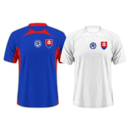 2024 Jerseys de futebol da Eslováquia Mens Hancko Lobotka Uniforme Hamsik Home Away Football Shirt