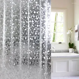 Zasłony prysznicowe 3D przezroczysta łazienka z haczykami z haczykami wodoodporna przezroczysta wanna na zasłonę