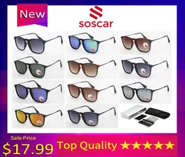 Unisex Chris Sonnenbrille für Frauen SOSCAR Branddesigner UV400 polarisierte Sonnenbrille Top -Qualitätsrahmen 4187 Gafas de Sol 54 mm W7434685