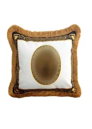 Segnale di design del design del cuscino di lusso TASSEL CLASSEL TASSEL DOPILED CHILEWCASCHE COPERGO CUSCHIONO 4535 cm per HO4819920