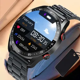Новые умные часы HW20 Бизнес -ремешок из нержавеющей стали с Bluetooth Communication SmartWatch Водонепроницаемые мужчин ECG+PP