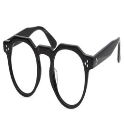 Men Optical Glassese Frame Round Spectacle Frames Retro Eyeglass Frame Fashion Eyeglasses Women Handmade Myopia Eyewear with Box9786907