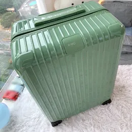 Projektantka walizka bagaż z kółkami luksusowe pudełka wózka torba podróżna Rolling Hasło Walizki Waszy