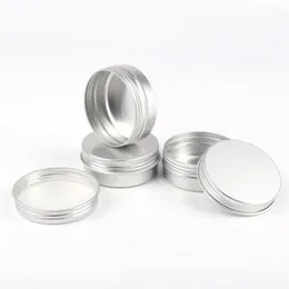 60 ml puste pojemniki na kosmetyki aluminiowe pudełka garnkowe balsam do warg aluminiowy słoik do kremów maści krem ​​do ręki opakowanie vkkqw aqkow