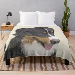 Coperte Bernese Mountain Dog Throve Coperi da viaggio BEADDINGI ESTIME