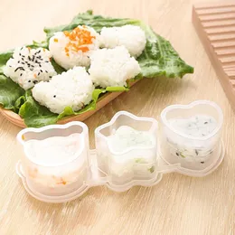 Backformen Pressemacher Sushi Schimmel Cartoon Form Japanische Onigiri -Reiskugel Bento Gadget Maschine Küchenzubehör Tool