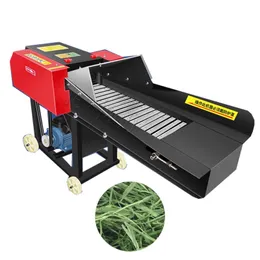 Electric Grass Shredder Forage Grass Chopper Hay Cutter Farm Hay Chaff Cutter Straw Livestock Feed Making Machine