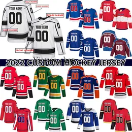 Vin Custom Ice Hockey Jersey for Men Women Youth S -5XL Números de nome bordados autênticos - projete suas próprias camisas de hóquei