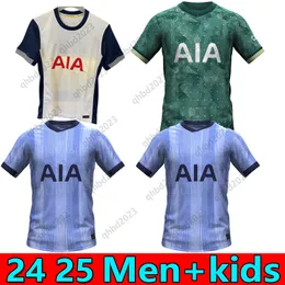 S-4XL 24 25 Richarlison Son Totten Soccer Jerseys 2025 2024 Maddison Ham Kulusevski Hojbjerg Perisic Llors Romero Lucas Fans Player Men Kids Kids Football Tops Tops