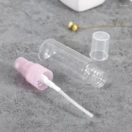 Sıvı Sabun Dağıtıcı Yeniden Kullanılabilir Mini Sprey Şişe Boş Kozmetik Kaplar Plastik Atomizer Taşınabilir Seyahat Aksesuarları 20ml 30ml 50ml 100ml