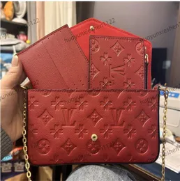 Tasarımcı Çanta Crossbody Çanta Kadınlar İçin Lady M44813 Omuz Çantaları Kadın Çanta Siyah Çanta Sac Bir Ana Tasche Koşusu Sling Çantası Portefeuille Borsa Lüks Çantalar Dicky