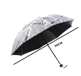 The Sun Rain Parasols ombrello Novità oggetti Pencil White Color Newspaper ombrellas8192730