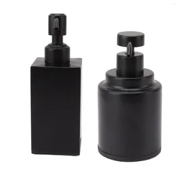 Liquid Soap Dispenser Hand Pump Bottle Oxidation Resistance Compact Size Black Lightweight Easy Cleaning For Kitchen Bathroom Office