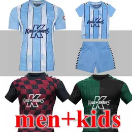 サッカージャージ23 24コベントリーシティサッカージャージOハーレ除きGyokeres Godden Hamer 2023 2024 Home Blue Men Kid Kit Football Shirts Tops Camiseta De Futbol 999999