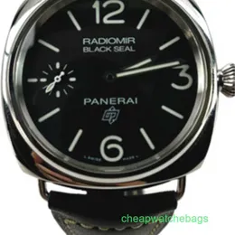 Lyxklockor Panerei Luminors Mechanical Automatic Watch Panerains Radiomir Black Seal Sign Pam 754 Manual Windup Stainless Steel Watch FH9L