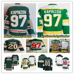 Vin Kirill Kaprizov Minnesota Hockey Jerseys Marc-Andre Fleury Mats Zuccarello Ryan Hartman Jared Spurgeon Matt Boldy Joel Eriksson Ek Cale