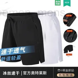 Men's Plus Size Shorts designer Brand sports ice pants, summer thin men's loose casual shorts, quick drying, running, fitness, breathable capris BRB9