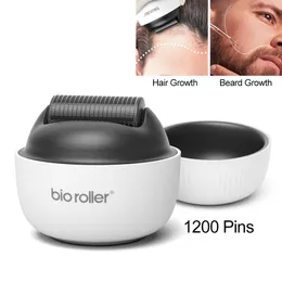 Original Bio G4 Derma Roller Microneedle 1200pin Needle for Beard Hair Growth Dermaroller Anti Acne Scars Removal Wrinkle Repair Skin