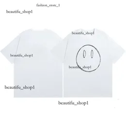 Paura di Ess Mut5 Mens Tshirts Drawdrew Shirt Men Designer Smiley Sun Soming Carte per la stampa grafica Drew Tshirt Summer Trend Short Short Shorthe