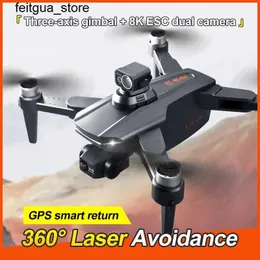 DRONES RG106 PRO DRONE 8K Professional 5G GPS WiFi High-Definitionデュアルカメラドローン3-AXISS24513