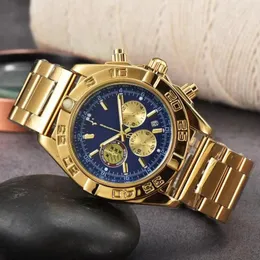 2023 2024 Luxury High Quality Quartz Battery Men's Watch Stainless Steel Breit Six Hands Belt Chronograph 1884 Multifunction Limited Edition wristwatch BEN-O2