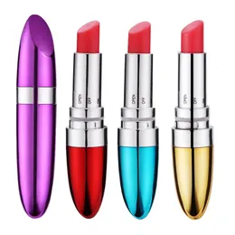 Mini rossetto Discreto Aspetto clitoride vibrante GSPOT piccolo massaggio Vagina Stimolazione giocattoli sessuali da masturbazione adulta per donne 240511