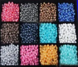 10MM 12MM 14MM 16MM Basketball Wives Earrings DIY Resin Spacer Beads 1200PCS3399803