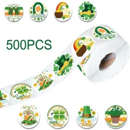 Window Stickers Vinilo Adhesivo Para Muebles Wall St. Patrick's Sticker Day Decoration Tape (500 st per rulle)