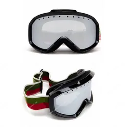 Projektanci okulary przeciwsłoneczne Ochronne okulary Gogle Ogromne okulary mężczyźni kobiety na świeżym powietrzu sportowe narciarstwo anty-fog Gogle klasyczne marka okularów przeciwsłonecznych oryginalne pudełko